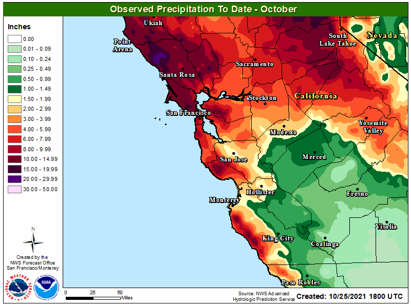 Atmospheric River Brings Historic Rainfall to the Bay Area